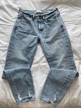 Citizens Of Humanity Light Blue Straight-Leg Jeans